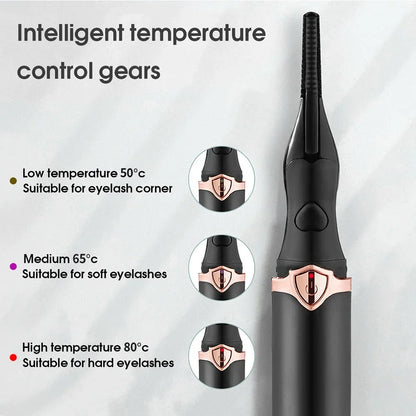 GUJHUI Portable Heated Eyelash Curler