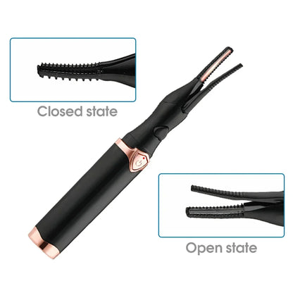 GUJHUI Portable Heated Eyelash Curler